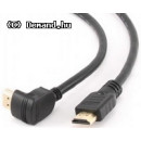 Gembird HDMI M - HDMI M 3m 90fok Gembird HDMI M - HDMI M 3m 90fok