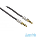 Hama 80869 3,5 mm jack-jack "Aluline" 2 m összekötőkábel Hama 80869 3,5 mm jack-jack "Aluline" 2 m összekötőkábel