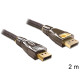 DELOCK KÁBEL DP Port Premium 2m (82771) DELOCK KÁBEL DP Port Premium 2m (82771)