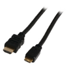 Valueline Nagysebességű HDMI™ kábel Ethernet átvitellel, HDMI™ csatlakozó - HDMI™ mini csatlakozó, 1,50 m, fekete Valueline Nagysebességű HDMI™ kábel Ethernet átvitellel, HDMI™ csatlakozó - HDMI™ mini csatlakozó, 1,50 m, fekete
