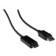 Valueline DisplayPort-HDMI kábel: DisplayPort apa – HDMI-csatlakozó, 3,00 m, fekete