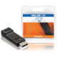 Valueline DisplayPort adapter: DisplayPort dugasz – HDMI-bemenet, fekete