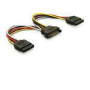 DELOCK KÁBEL SATA táp Y elsoztó (60105) DELOCK KÁBEL SATA táp Y elsoztó (60105)