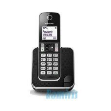 Panasonic KX-TGD310PDB DECT fekete vezet&eacute;kn&eacute;lk&uuml;li telefon