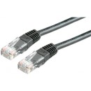 ROLINE UTP CAT5e patch 1m fekete ROLINE UTP CAT5e patch 1m fekete