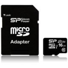 16GB microSDHC UHS-I,SDR 50 mode,with adapter with SP logo,retail SP016GBSTHBU1V10-SP