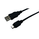 LogiLink CU0014 USB2.0 - MiniUSB kábel - 1,8m LogiLink CU0014 USB2.0 - MiniUSB kábel - 1,8m