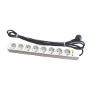 CONTEG hálózati elosztó 19" 8xschuk, kapcs. CONTEG hálózati elosztó 19" 8xschuk, kapcs.