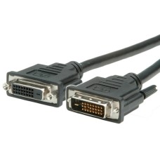 VALUE Kábel DVI - DVI M/F, (24+1) dual link 5 m VALUE Kábel DVI - DVI M/F, (24+1) dual link 5 m
