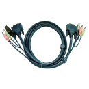 ATEN KVM Kábel USB DVI 1,8m 2L-7D02U ATEN KVM Kábel USB DVI 1,8m 2L-7D02U