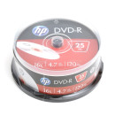 HP DVD-R 4,7Gb 25db/henger 16x HP DVD-R 4,7Gb 25db/henger 16x