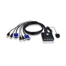 KVM Switch Aten CS-22U USB  (2 PC - 1 Monitor)