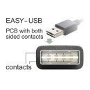 DELOCK Cable EASY-USB 2.0-A male USB 2.0 micro-B male 1m (83366) DELOCK Cable EASY-USB 2.0-A male USB 2.0 micro-B male 1m (83366)