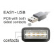 DELOCK Cable EASY-USB 2.0-A male USB 2.0 micro-B male 1m (83366) DELOCK Cable EASY-USB 2.0-A male USB 2.0 micro-B male 1m (83366)