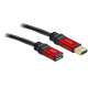 Delock 82755 USB 3.0-A apa / anya hosszabbító prémium kábel, 5 m