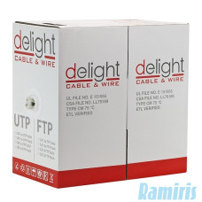 Delight UTP CAT5E sodort 305m 32AWG patch kábel Delight UTP CAT5E sodort 305m 32AWG patch kábel