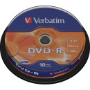 DVD-R Verbatim 4,7Gb 16x 10db/henger