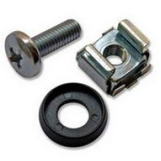 Csavar+alátét+kosáranya M6 rack -hoz Csavar+alátét+kosáranya M6 rack -hoz