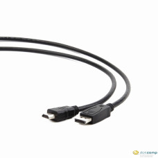 Gembird Cablexpert Display port male -- HDMI male kábel 1 m /CC-DP-HDMI-1M/