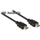 Valueline Nagysebességű HDMI kábel Ethernet átvitellel, HDMI csatlakozó - HDMI csatlakozó, 3,00 m, fekete