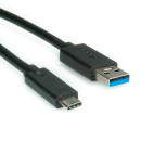 ROLINE Kábel USB 3.1 A-C, M/M 1m ROLINE Kábel USB 3.1 A-C, M/M 1m