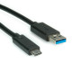 ROLINE Kábel USB 3.1 A-C, M/M 1m ROLINE Kábel USB 3.1 A-C, M/M 1m