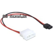 Kab Tápkábel Molex 4 pin male SATA 6pin Delock 82913 Kab Tápkábel Molex 4 pin male SATA 6pin Delock 82913