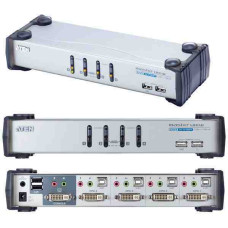 Elosztó KVM 4PC USB ATEN DVI+ kábel CS1764 Elosztó KVM 4PC USB ATEN DVI+ kábel CS1764