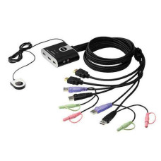 Elosztó KVM 2PC USB ATEN HDMI+audio+kábelek CS692 Elosztó KVM 2PC USB ATEN HDMI+audio+kábelek CS692