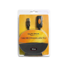 USB2.0 A-A 10m Hosszab&iacute;t&oacute; Akt&iacute;v Delock 82446
