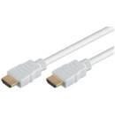 M-CAB HDMI HI-SPEED CABLE WHITE 1.0M