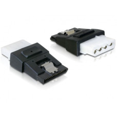 DELOCK Adapter Power 4pin Molex female SATA power 15pin female with clip (65046) DELOCK Adapter Power 4pin Molex female SATA power 15pin female with clip (65046)