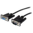STARTECH 1M BLACK DB9 SERIAL CABLE M/F