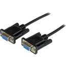 STARTECH - USB3 BASED 2M BLACK DB9 NULL MODEM CABLE STARTECH - USB3 BASED 2M BLACK DB9 NULL MODEM CABLE