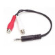 STARTECH - USB3 BASED 6IN RCA STEREO AUDIO CABLE STARTECH - USB3 BASED 6IN RCA STEREO AUDIO CABLE