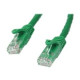 STARTECH - USB3 BASED 0.5M GREEN CAT6 PATCH CABLE