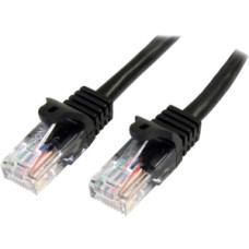 STARTECH - USB3 BASED 1M BLACK CAT 5E PATCH CABLE STARTECH - USB3 BASED 1M BLACK CAT 5E PATCH CABLE
