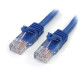 STARTECH - USB3 BASED 1M BLUE CAT 5E PATCH CABLE
