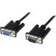 STARTECH - USB3 BASED 1M BLACK DB9 NULL MODEM CABLE