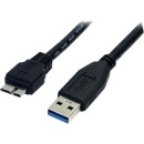 STARTECH - USB3 BASED 1.5FT USB 3.0 MICRO B CABLE STARTECH - USB3 BASED 1.5FT USB 3.0 MICRO B CABLE