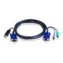 CPU Switch KVM 2m Aten 2L-5502UP CPU Switch KVM 2m Aten 2L-5502UP