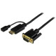 STARTECH 10FT HDMI TO VGA ADAPTER CABLE STARTECH 10FT HDMI TO VGA ADAPTER CABLE