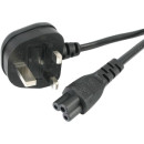 STARTECH 1M BS-1363 / C5 POWER CORD STARTECH 1M BS-1363 / C5 POWER CORD
