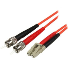 STARTECH 5M MM FIBER PATCH CABLE LC ST STARTECH 5M MM FIBER PATCH CABLE LC ST