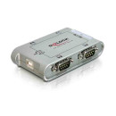 USB-Soros Adapter Delock USB-4db RS232 DB9 87414 USB-Soros Adapter Delock USB-4db RS232 DB9 87414