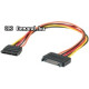 SATA tápkábel hosszabbító 0,3m (11.03.1042) SATA tápkábel hosszabbító 0,3m (11.03.1042)