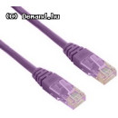 Kab UTP Patch árnyékolt  5m CAT6 FTP Ibolya PP6-5M/V