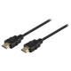 Valueline Nagysebességű HDMI kábel Ethernet átvitellel, HDMI csatlakozó - HDMI csatlakozó, 20,0 m, fekete