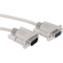 Cable ROLINE Soros RS-232 hosszabbító M/F 3m Cable ROLINE Soros RS-232 hosszabbító M/F 3m