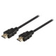 Valueline Nagysebességű HDMI kábel Ethernet átvitellel, HDMI csatlakozó - HDMI csatlakozó, 1,50 m, fekete